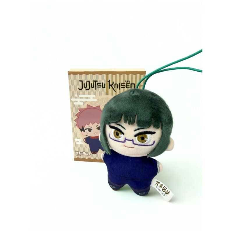 Llavero Jujutsu Kaisen: Maki Zen'in – Chibi Mascot con Caja