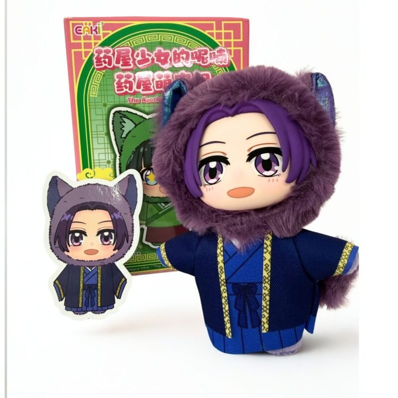 Peluche Chibi con Capucha – Edición “Neko Apotecaria”